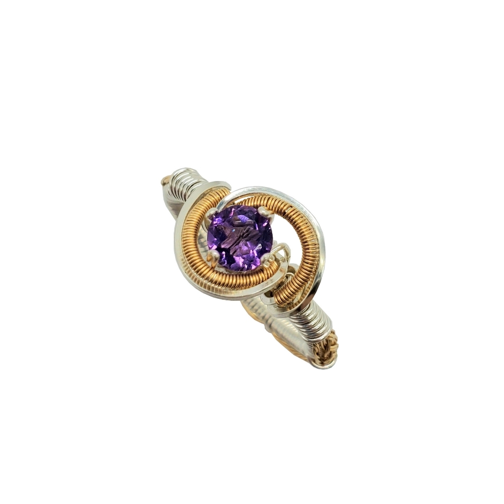 Amethyst Sterling Silver Ring